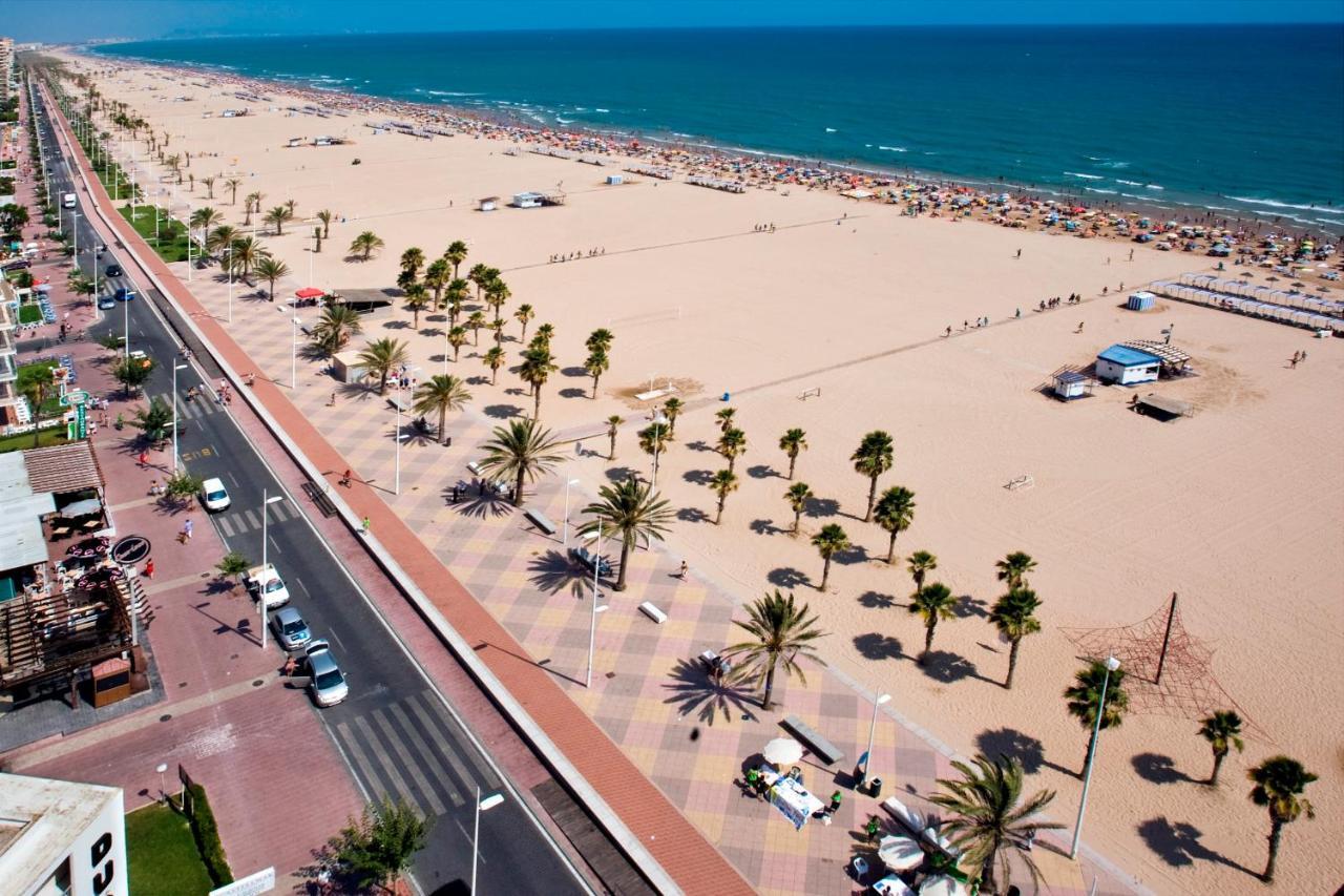 Ferienwohnung Aigua Blava Primera Linea - Alquiler Solo Familias Playa de Gandia Exterior foto