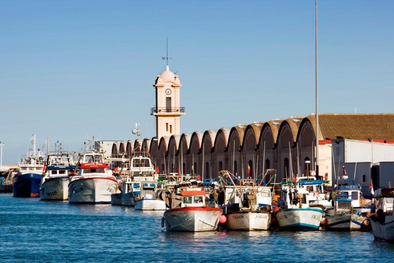 Ferienwohnung Aigua Blava Primera Linea - Alquiler Solo Familias Playa de Gandia Exterior foto