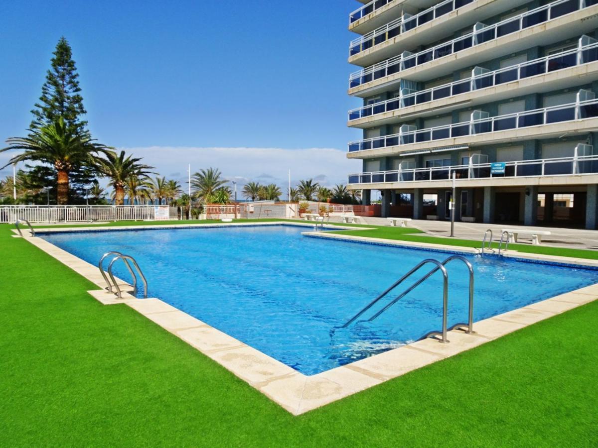 Ferienwohnung Aigua Blava Primera Linea - Alquiler Solo Familias Playa de Gandia Exterior foto