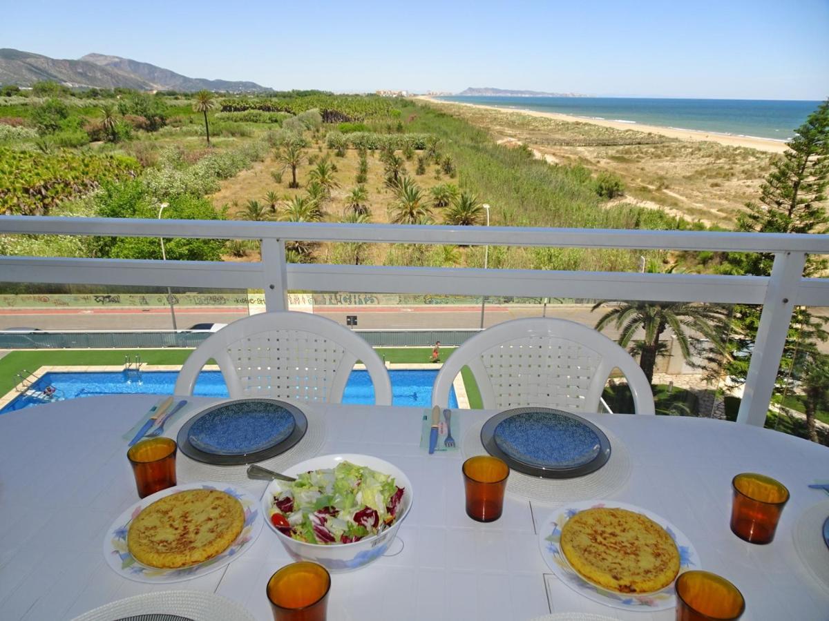 Ferienwohnung Aigua Blava Primera Linea - Alquiler Solo Familias Playa de Gandia Exterior foto