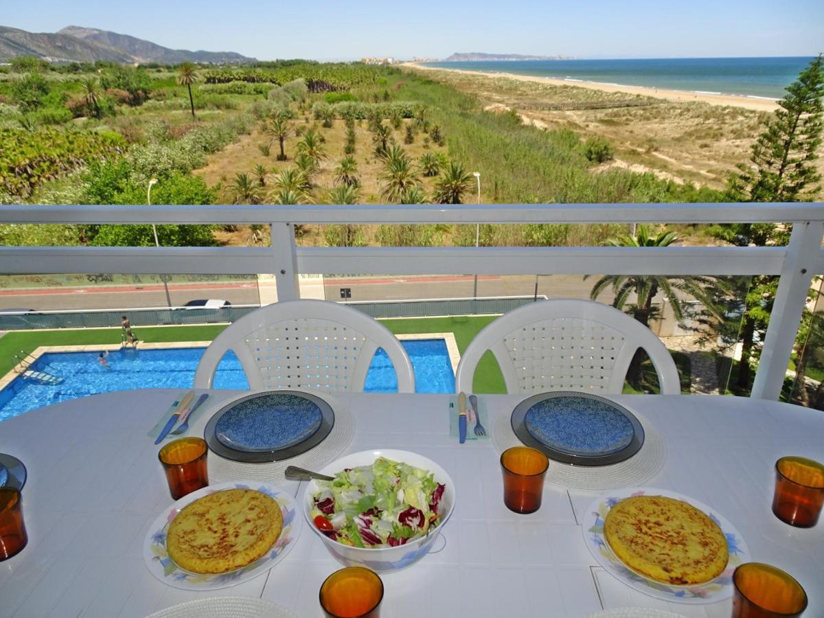 Ferienwohnung Aigua Blava Primera Linea - Alquiler Solo Familias Playa de Gandia Exterior foto